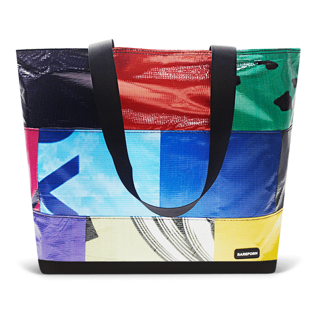 Patchwork Zippered Blake Tote