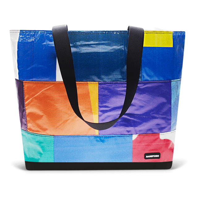 Patchwork Zippered Blake Tote