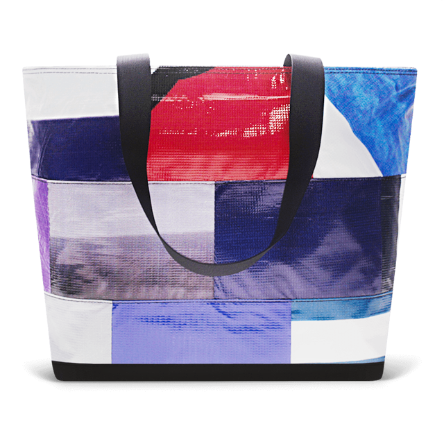 Patchwork Zippered Blake Tote