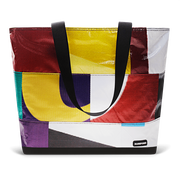 Patchwork Zippered Blake Tote