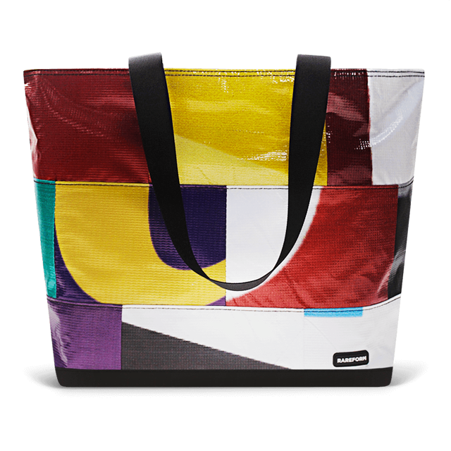Patchwork Zippered Blake Tote