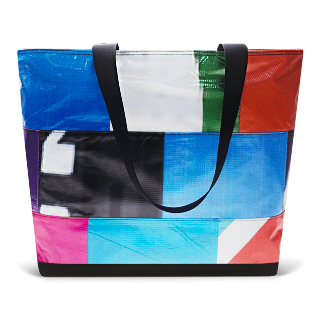 Patchwork Zippered Blake Tote