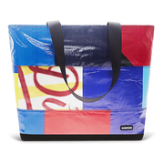 Patchwork Zippered Blake Tote