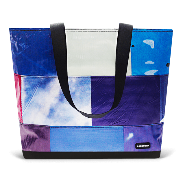 Patchwork Zippered Blake Tote