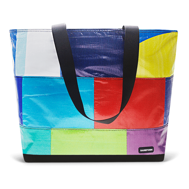 Patchwork Zippered Blake Tote