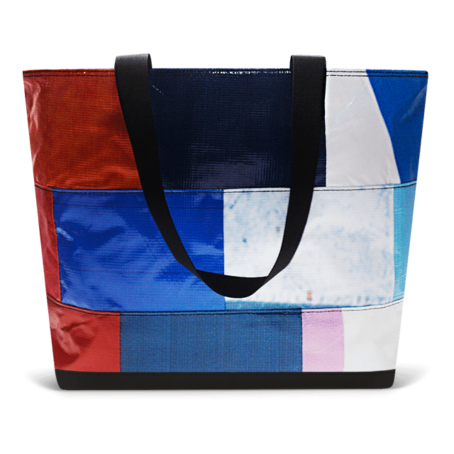 Patchwork Zippered Blake Tote