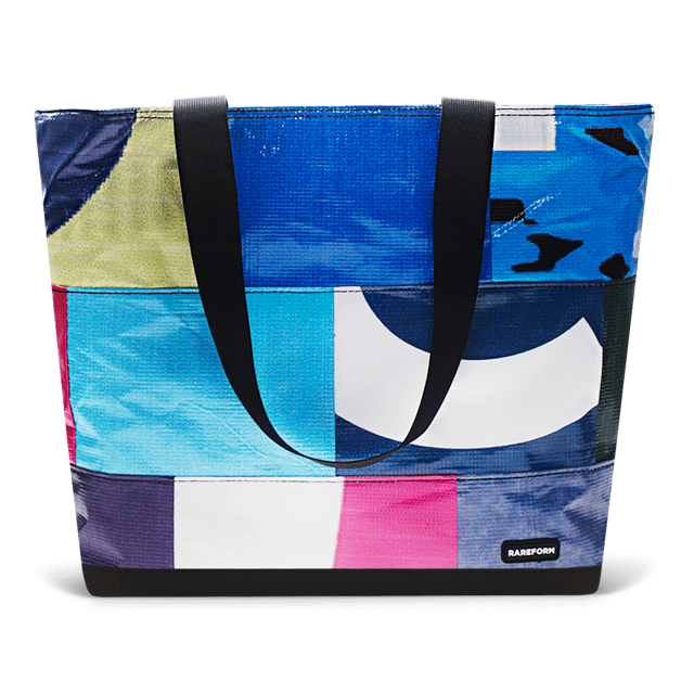 Patchwork Zippered Blake Tote