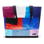 Patchwork Zippered Blake Tote