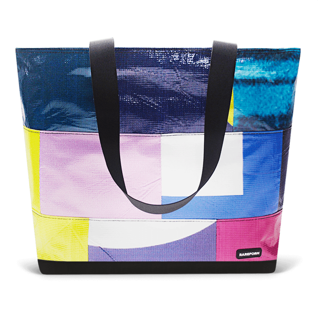 Patchwork Zippered Blake Tote