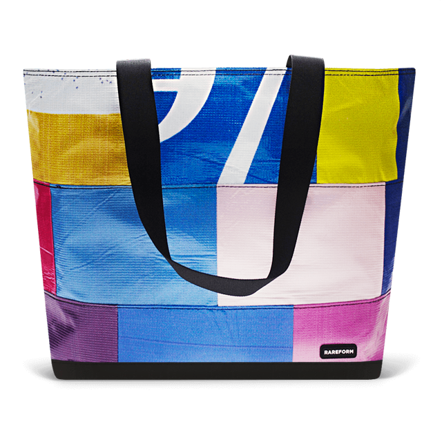Patchwork Zippered Blake Tote