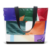 Patchwork Zippered Blake Tote