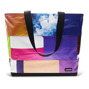Patchwork Zippered Blake Tote
