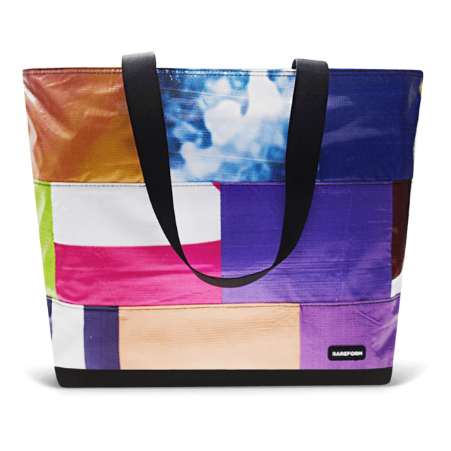 Patchwork Zippered Blake Tote