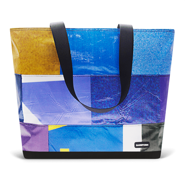 Patchwork Zippered Blake Tote