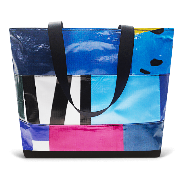 Patchwork Zippered Blake Tote