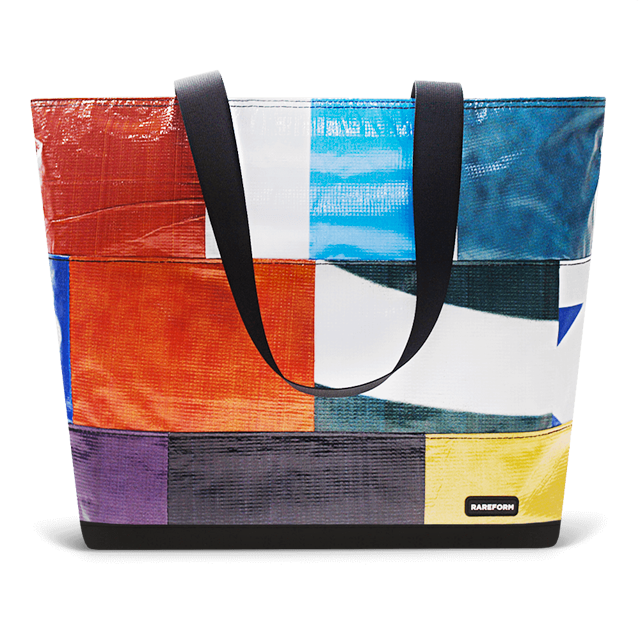 Patchwork Zippered Blake Tote