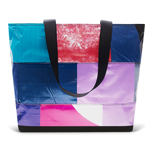 Patchwork Zippered Blake Tote