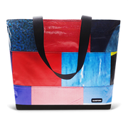 Patchwork Zippered Blake Tote