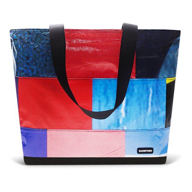 Patchwork Zippered Blake Tote