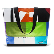 Patchwork Zippered Blake Tote