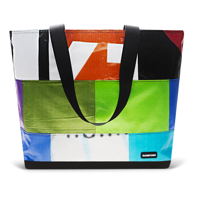 Patchwork Zippered Blake Tote
