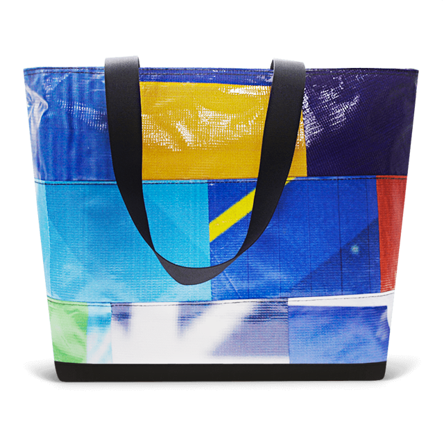 Patchwork Zippered Blake Tote