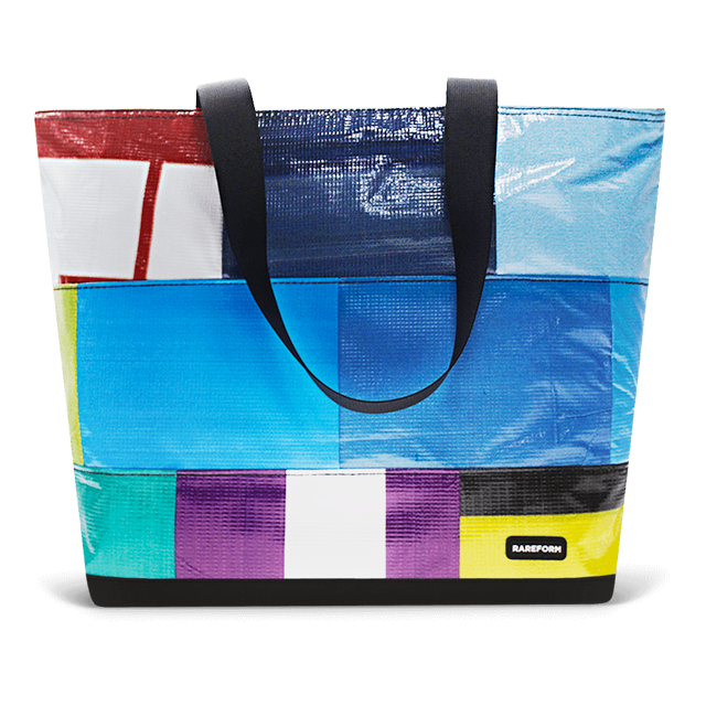 Patchwork Zippered Blake Tote