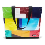 Patchwork Zippered Blake Tote