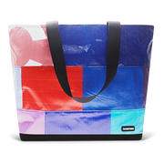 Patchwork Zippered Blake Tote
