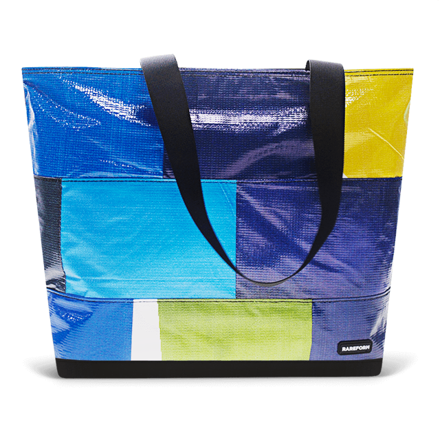 Patchwork Zippered Blake Tote