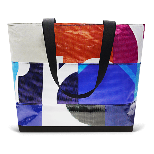 Patchwork Zippered Blake Tote