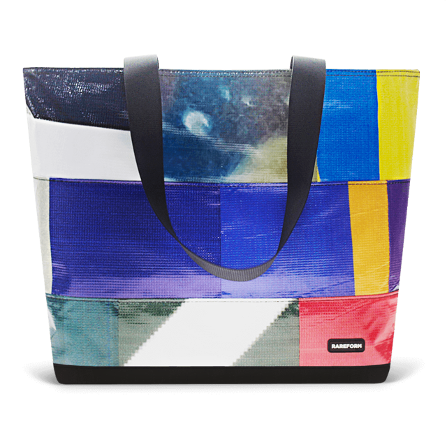 Patchwork Zippered Blake Tote