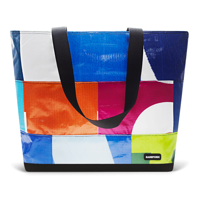 Patchwork Zippered Blake Tote
