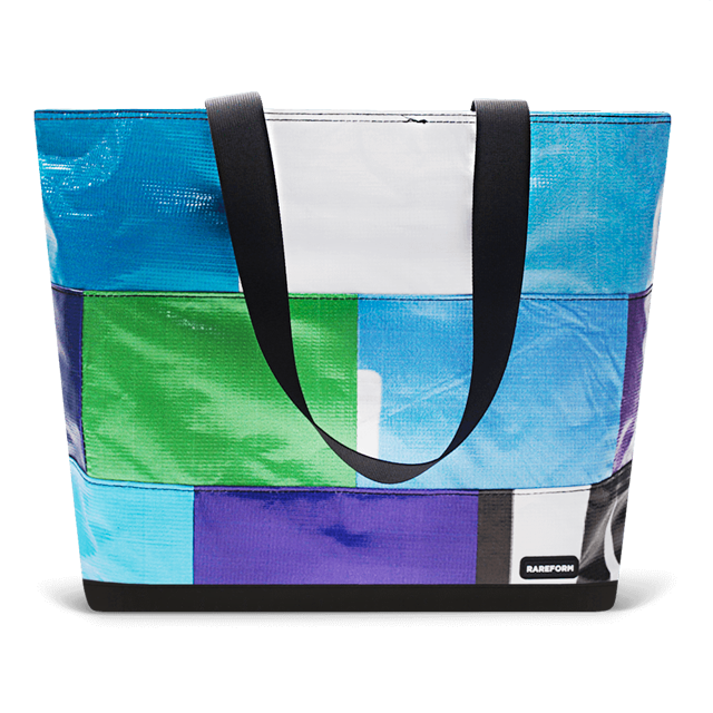 Patchwork Zippered Blake Tote