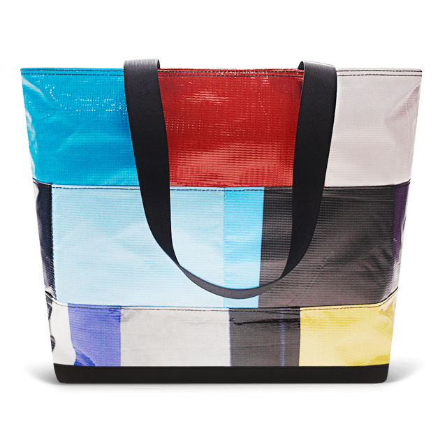 Patchwork Zippered Blake Tote