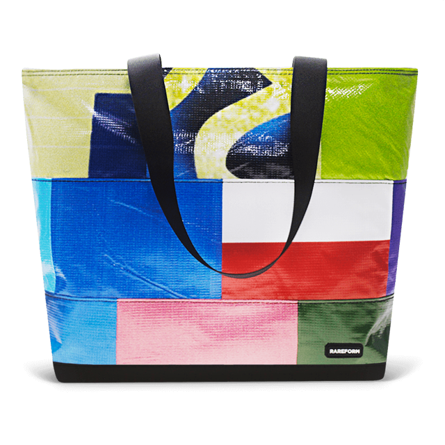 Patchwork Zippered Blake Tote