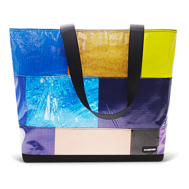 Patchwork Zippered Blake Tote