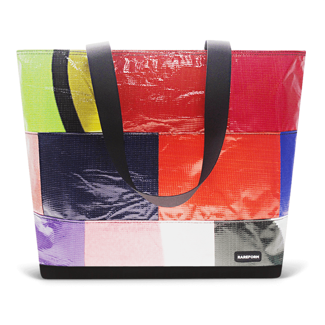Patchwork Zippered Blake Tote