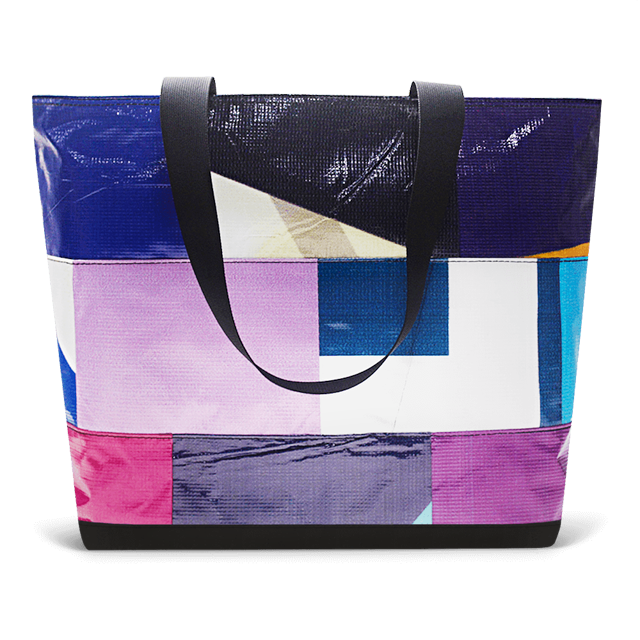 Patchwork Zippered Blake Tote