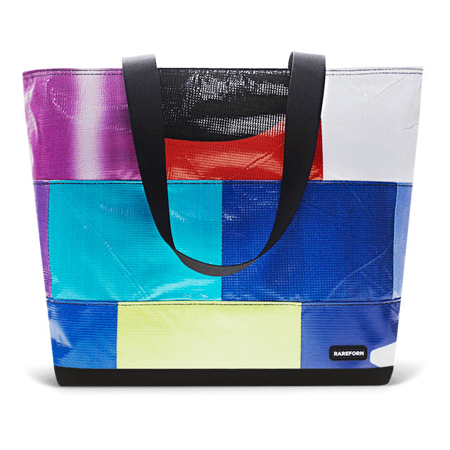 Patchwork Zippered Blake Tote