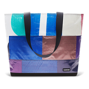 Patchwork Zippered Blake Tote