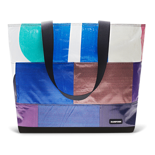 Patchwork Zippered Blake Tote