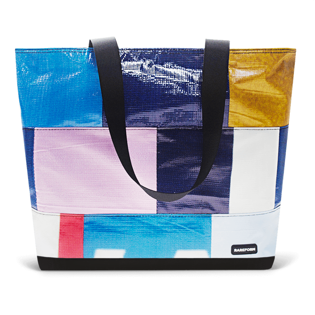 Patchwork Zippered Blake Tote