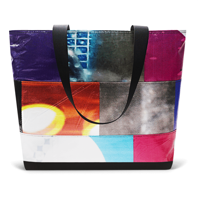 Patchwork Zippered Blake Tote