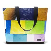 Patchwork Zippered Blake Tote