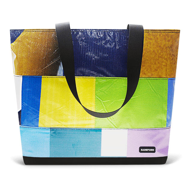 Patchwork Zippered Blake Tote