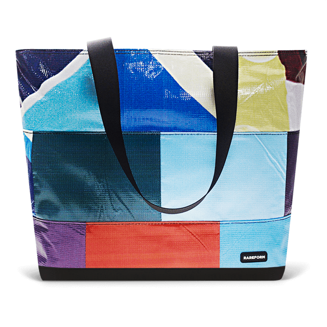 Patchwork Zippered Blake Tote
