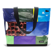 Patchwork Zippered Blake Tote