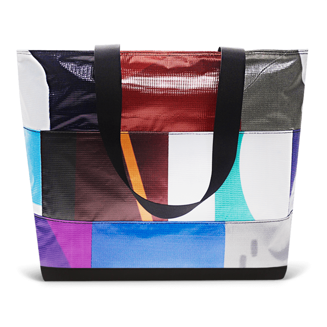 Patchwork Zippered Blake Tote