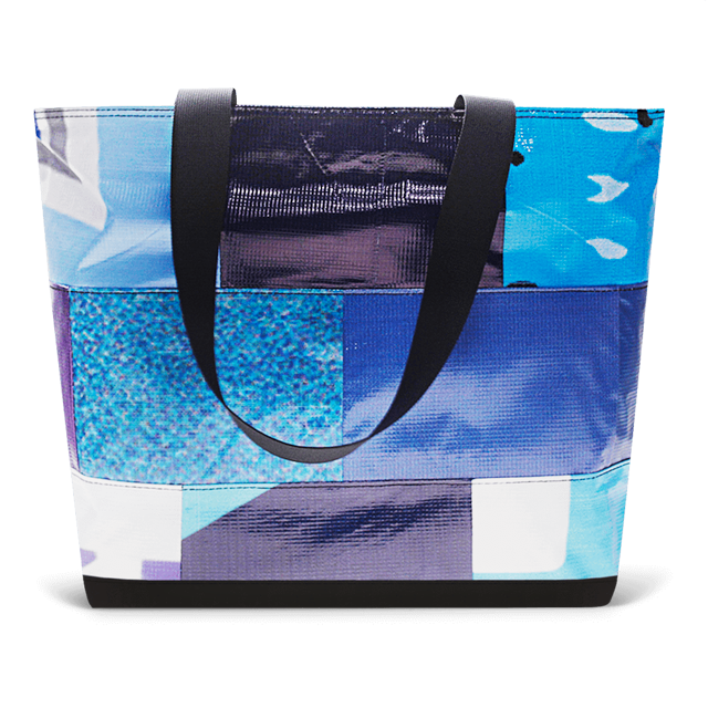 Patchwork Zippered Blake Tote